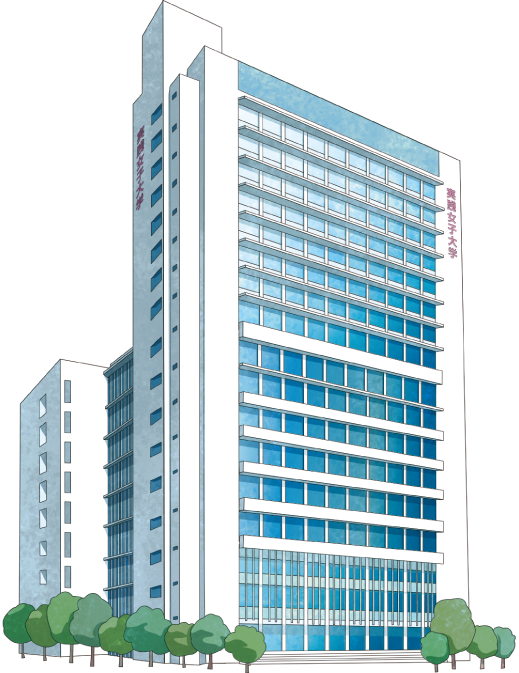 渋谷キャンパス イラスト